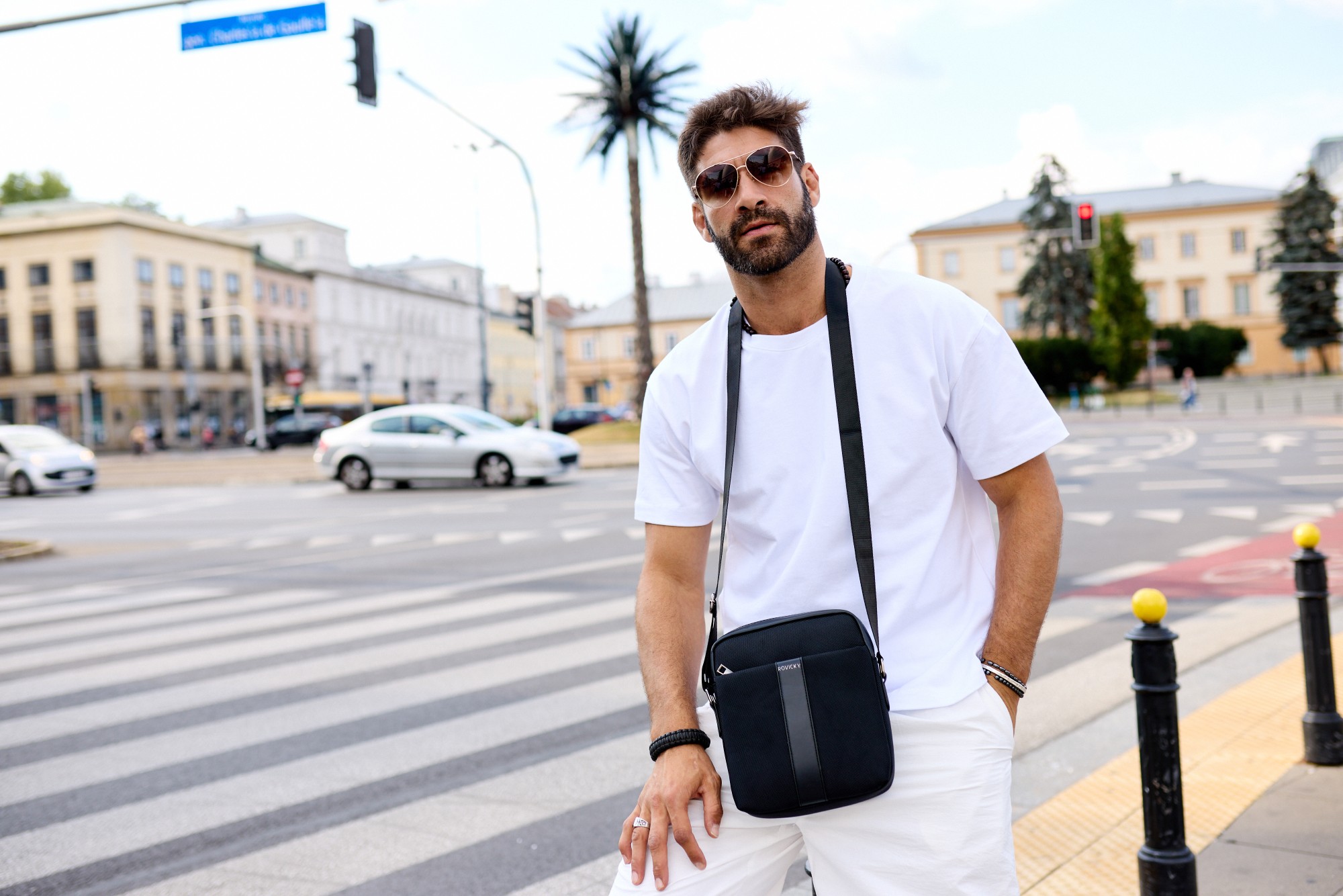 torba męska pu r-2003-6755 black