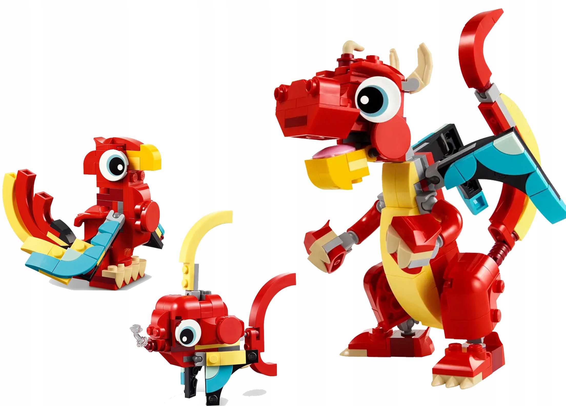 31145 - lego creator - czerwony smok