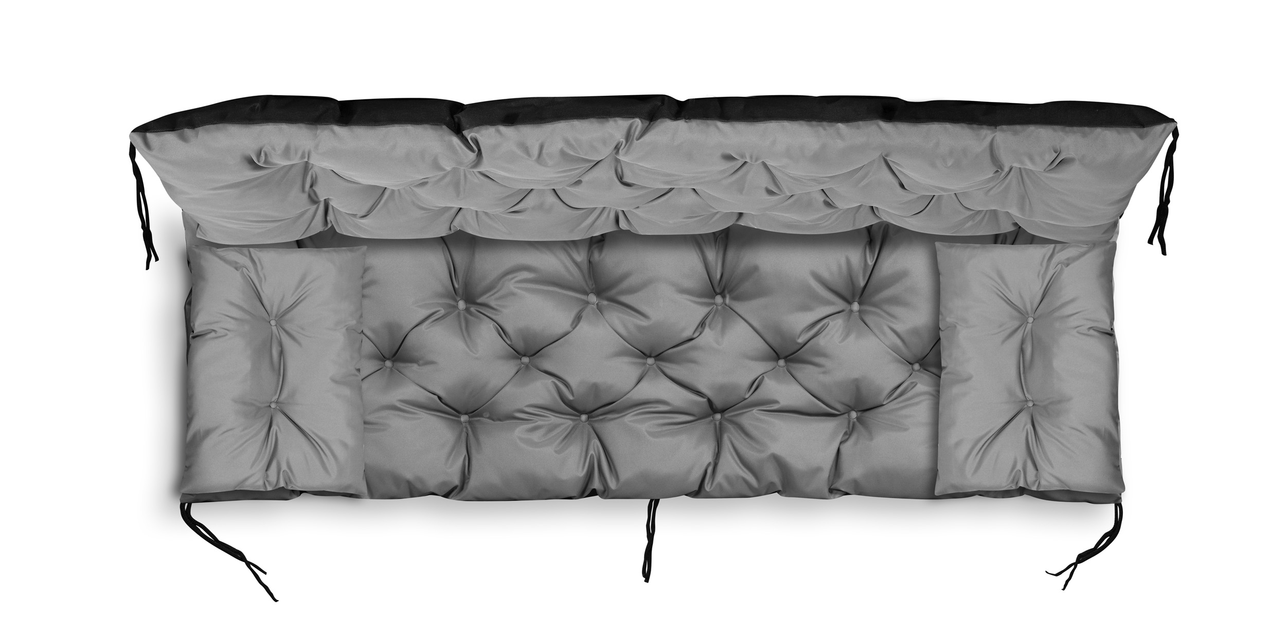 poduszka ogrodowa 150x60x50 cm + 2 poduszki na ławkę huśtawkę wodoodporna