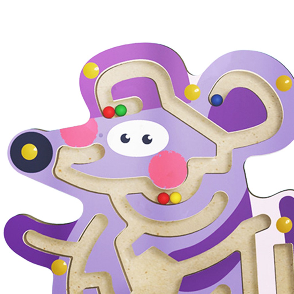 drewniany labirynt mysz jhtoy-312