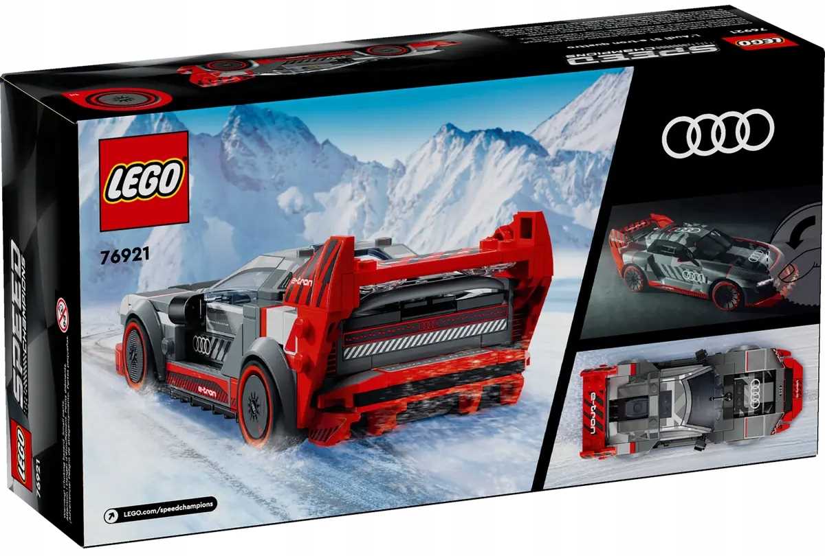 76921 - lego speed champions - wyścigowe audi s1 e-tron quattro
