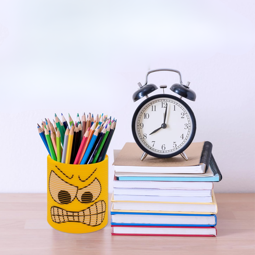 sprężyna dla dzieci magiczna sprężynka magic springs emoji żółta