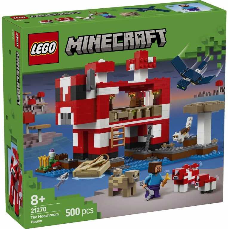 21270 - lego minecraft - dom grzybowej krowy