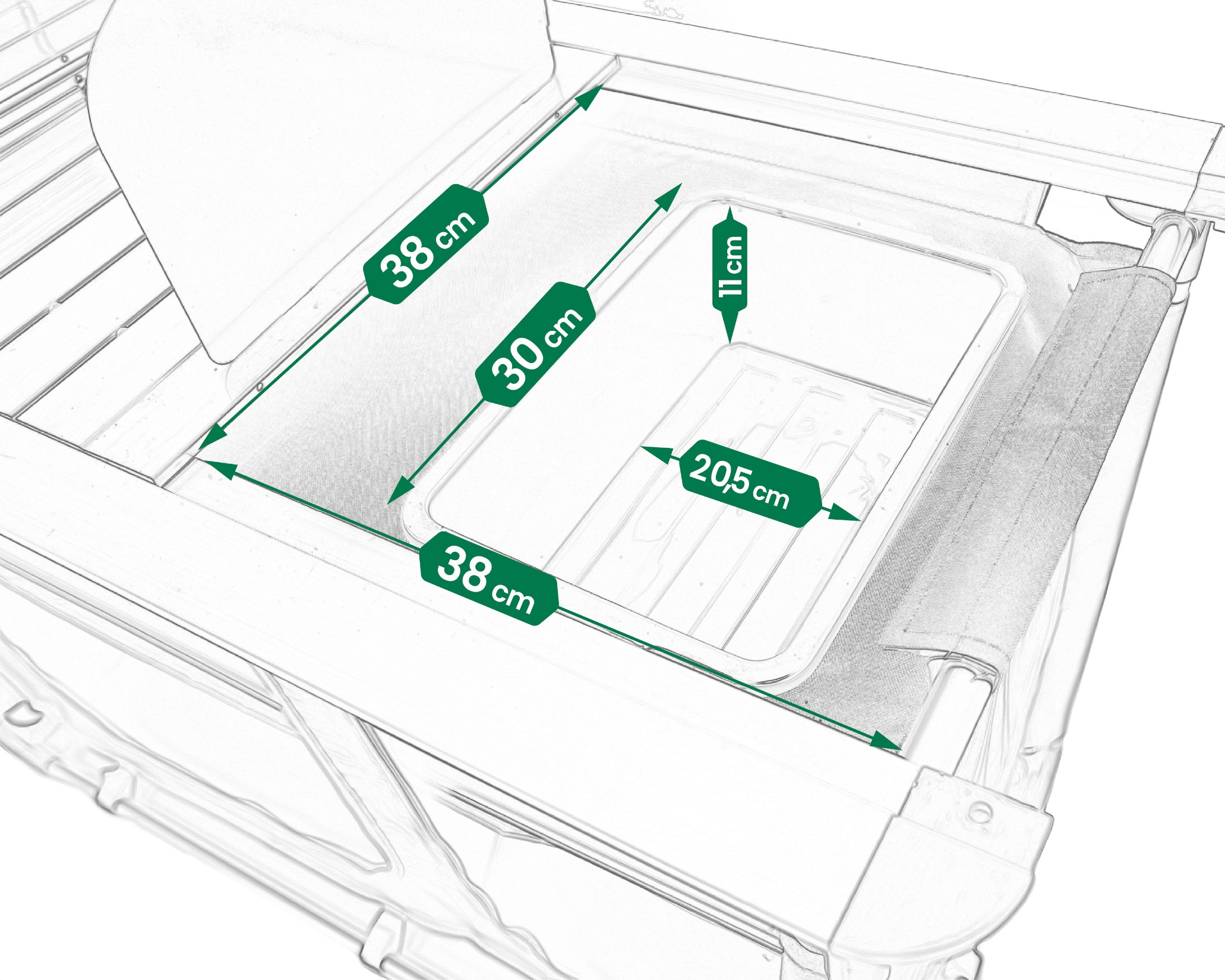 kuchnia turystyczna szafka stół składany ogrodowy torba kempingowy stolik
