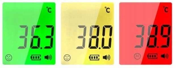 termometr bezdotykowy na podczerwień