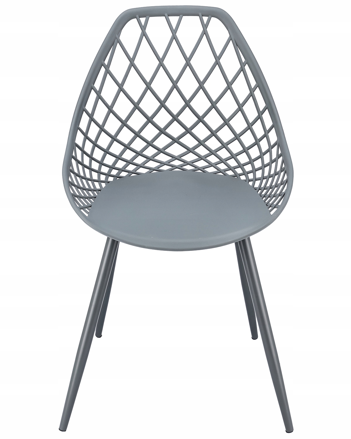 krzesło aranda szare + nogi kolor