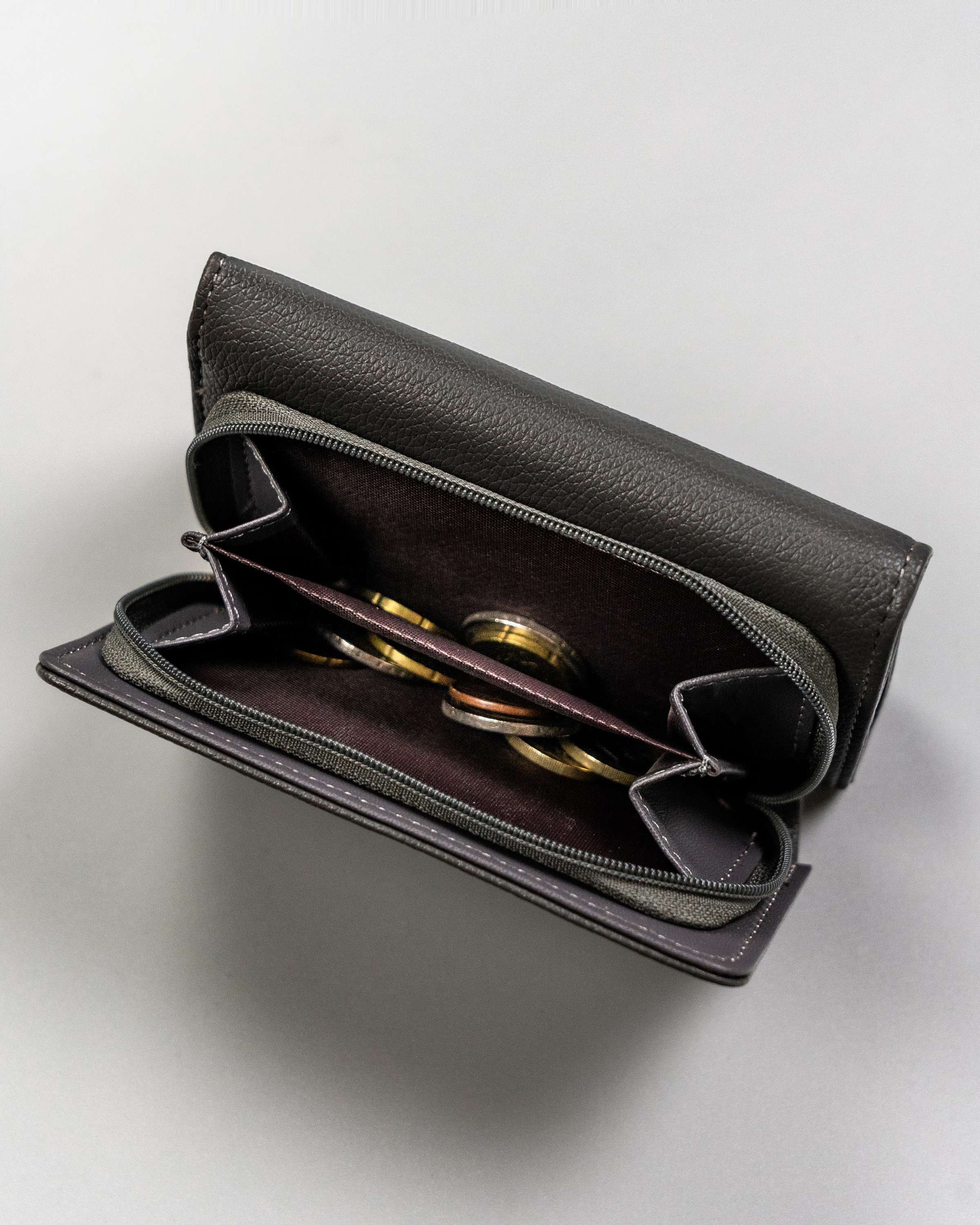 portfel damski pu pp-sf-1077-a-bl-1666 gray