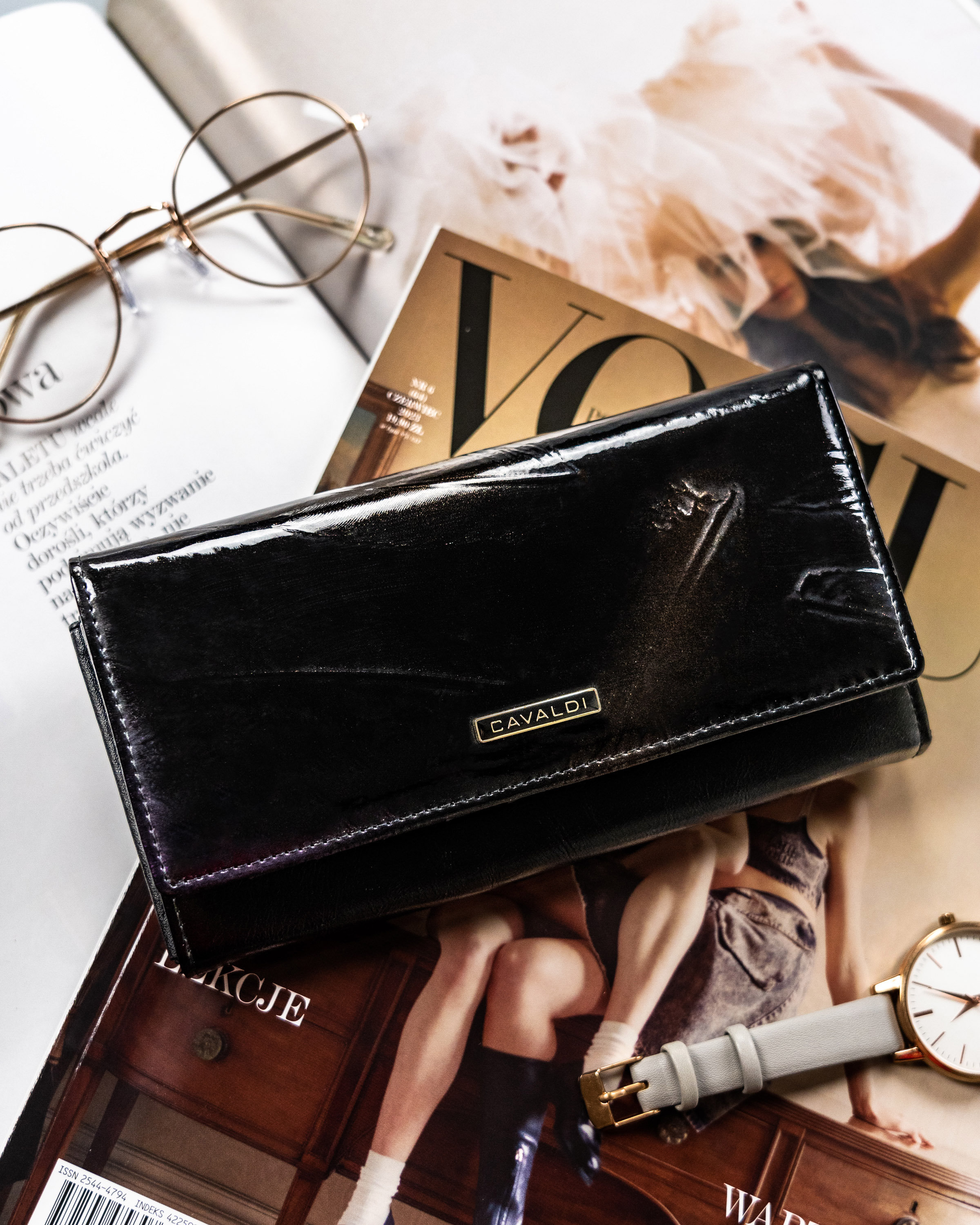 portfel damski skóra + pu pn22-ym-bl-1376 purple