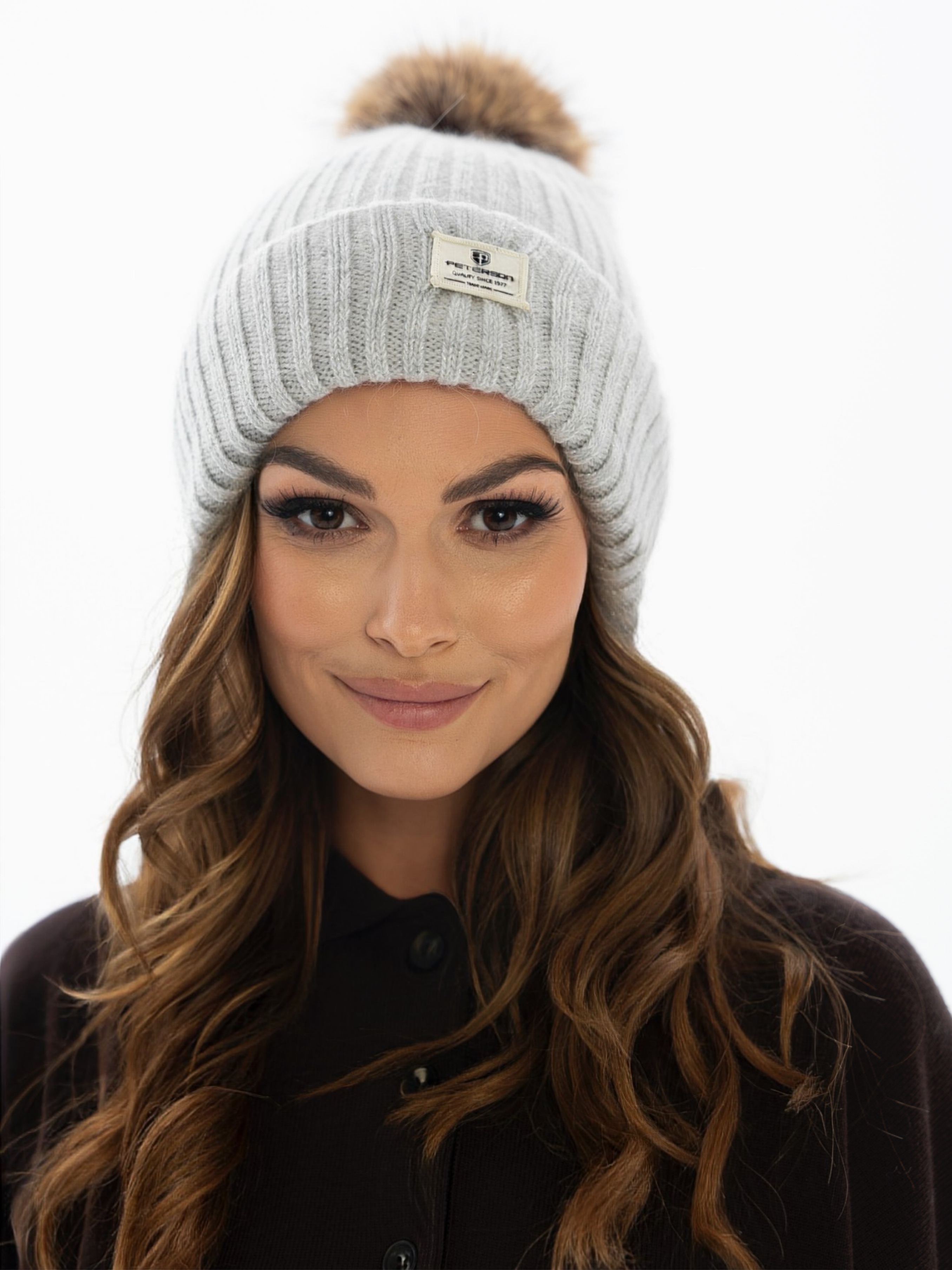 czapka ptn hat-08-7750 grey