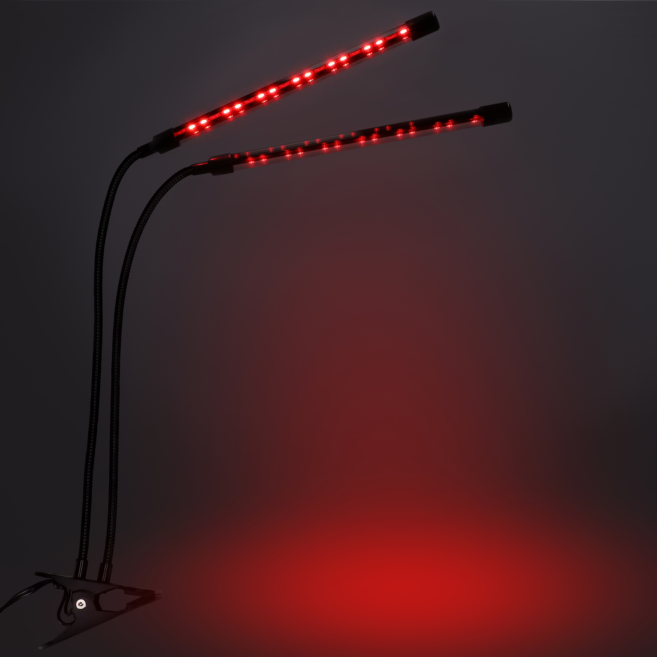lampa led do wzrostu roślin 40 diod timer 15 w uprawa roślin do domu