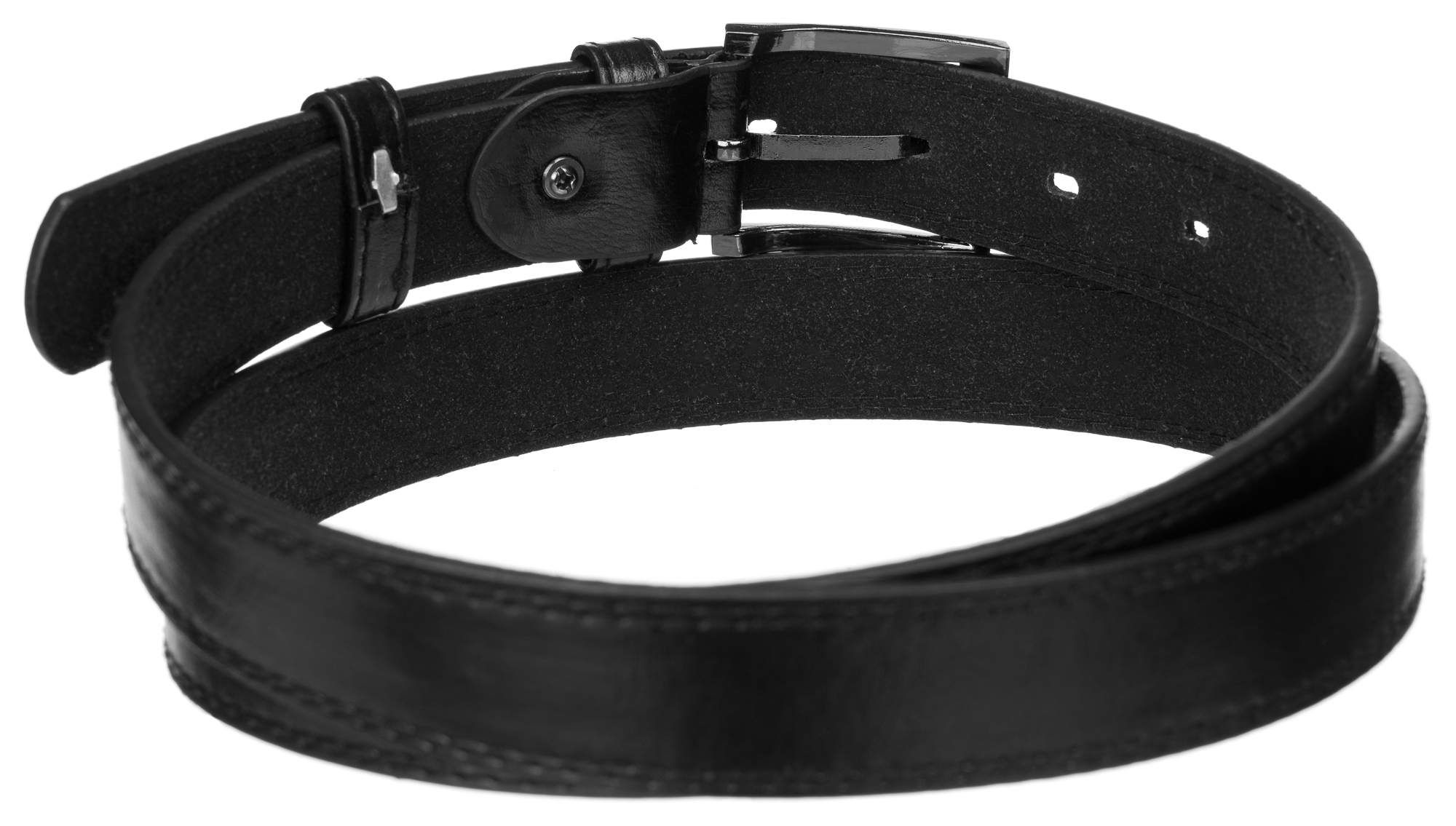 pasek wąski bom-p1 black 120