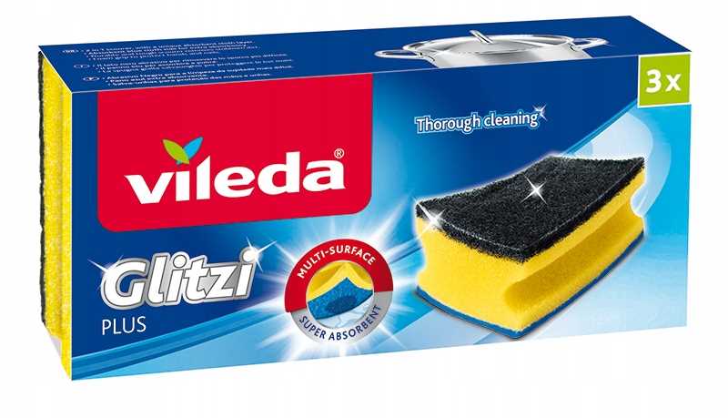 zmywak profilowany vileda glitzi plus 3szt.