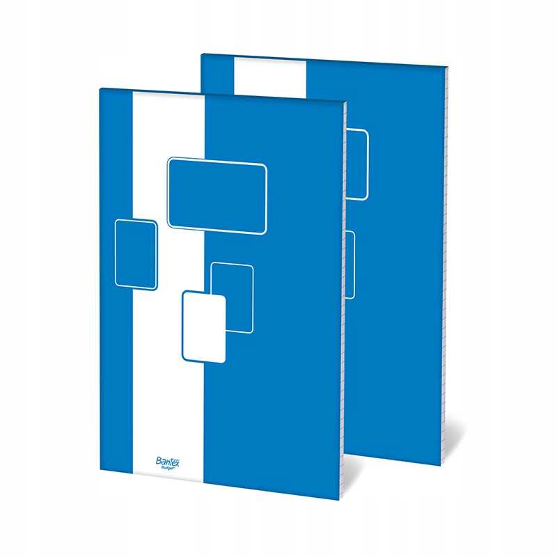 blok biurowy w kratkę a4 / 50 kartek / 60g / budget / bantex