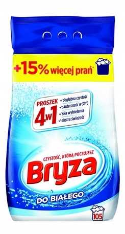 bryza 4w1 proszek white 6,825kg / 105 prań