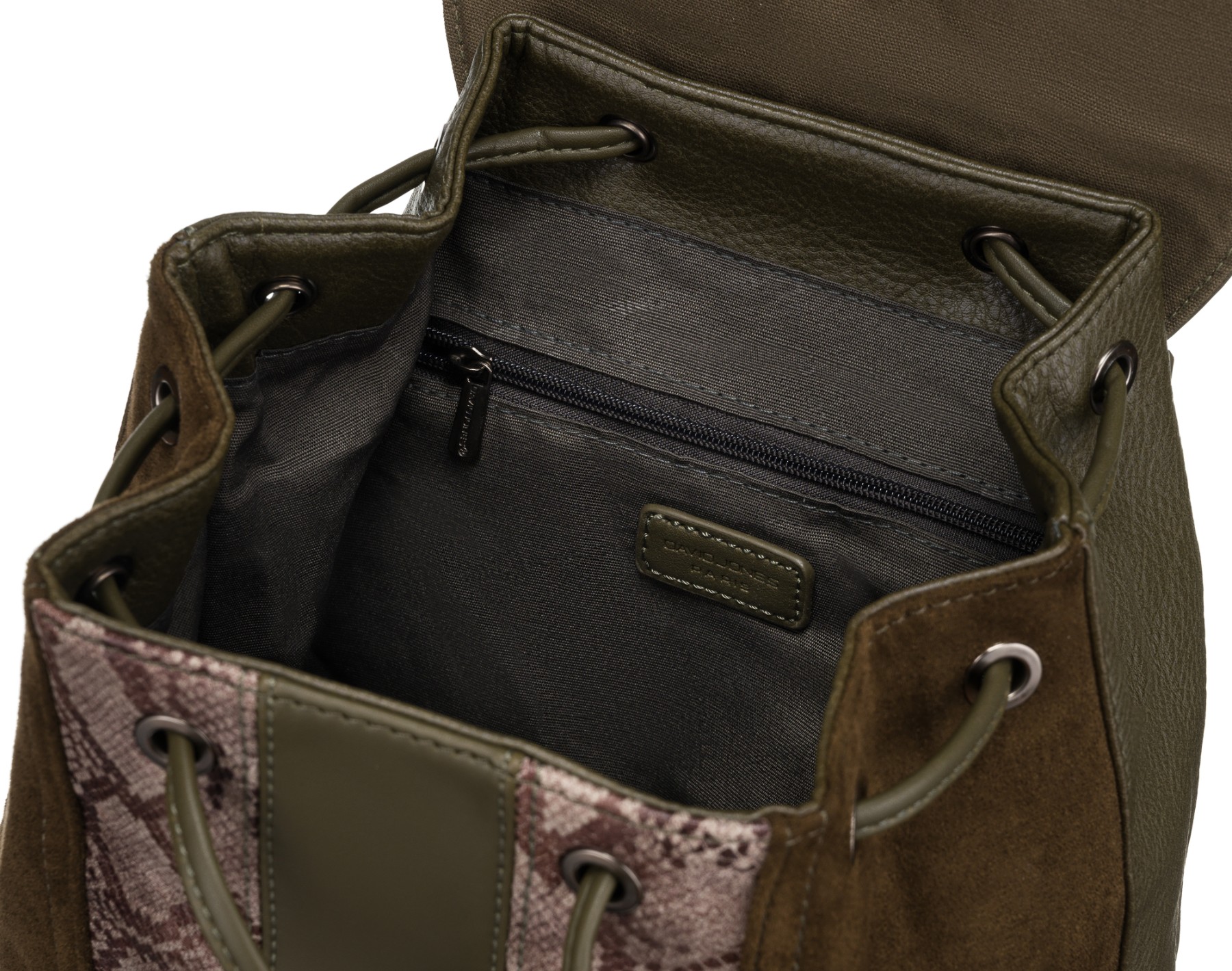 plecak damski 6885-2 khaki