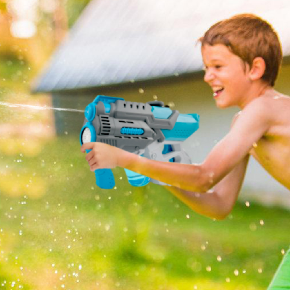 pistolet na bańki i wodę elektryczny automatyczny karabin wodny 2w1
