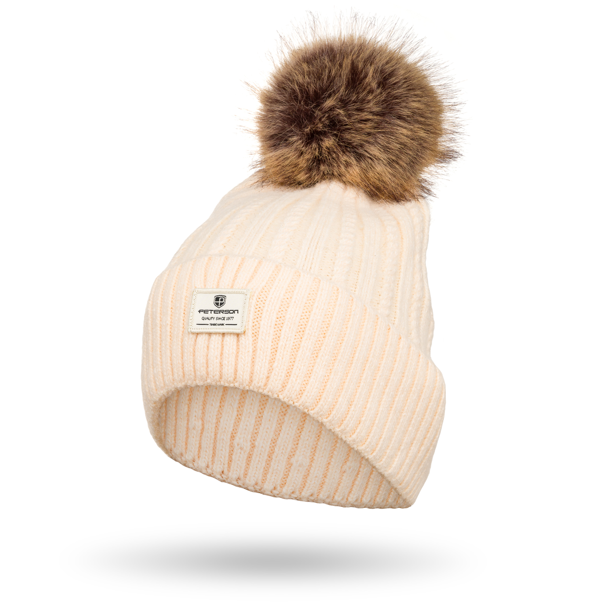 czapka ptn hat-07-7729 beige