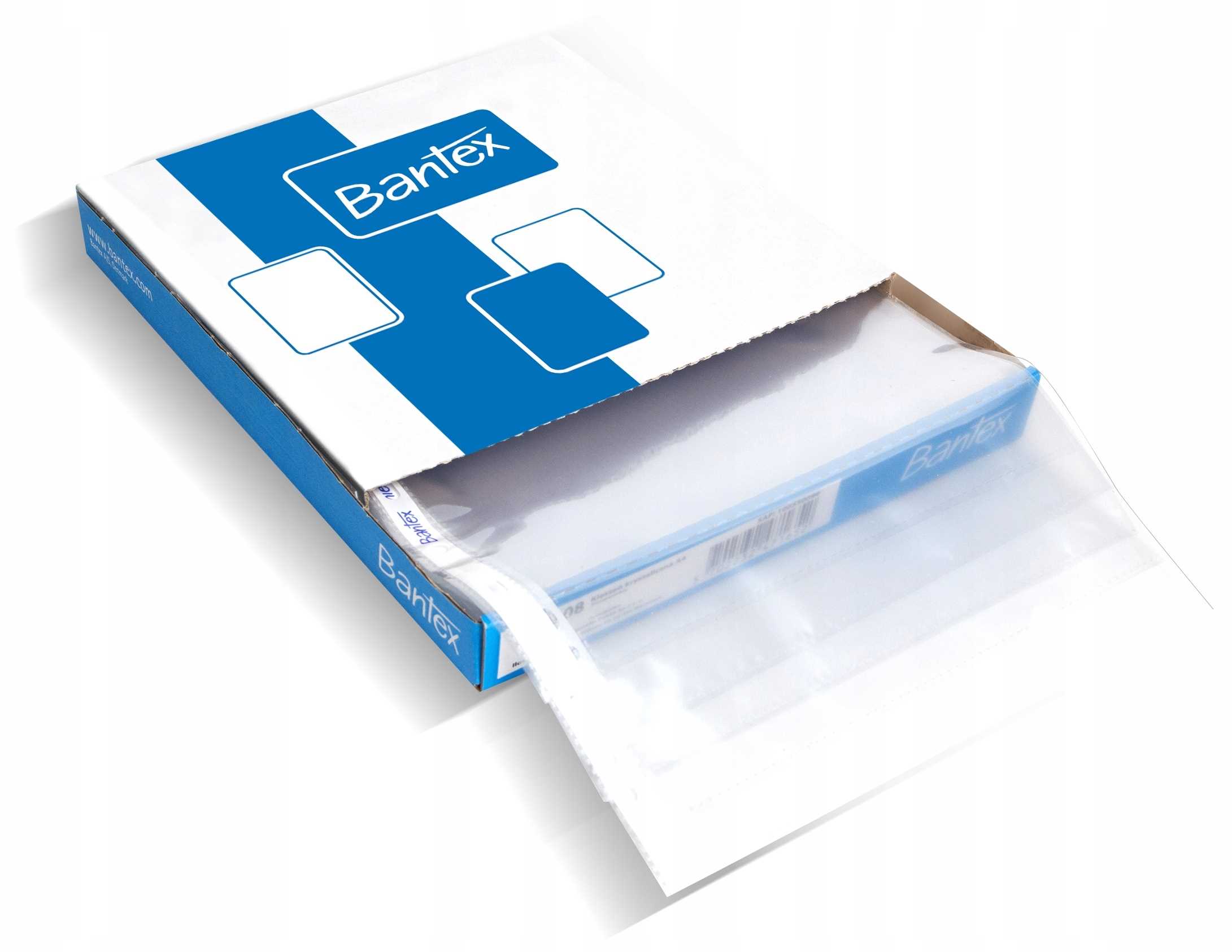 koszulki krystaliczne obwoluty a4 bantex - 100 szt.