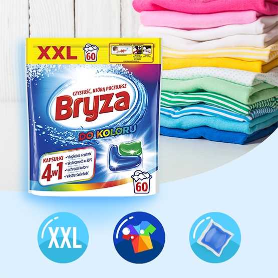 bryza 4w1 kapsułki do koloru 60