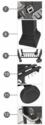 grill ogrodowy g5011
