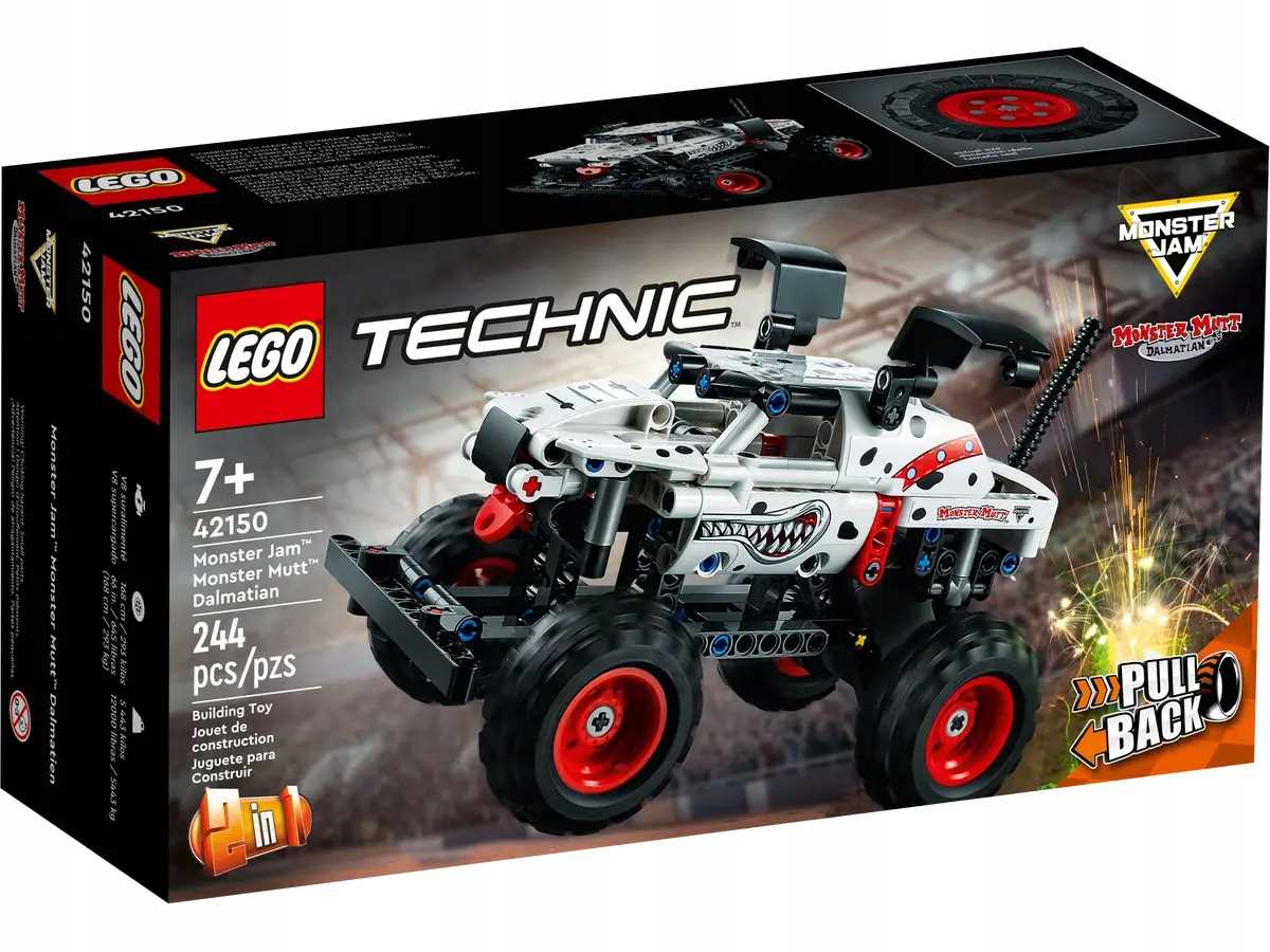42150 - lego technic - monster jam™ monster mutt™ dalmatian