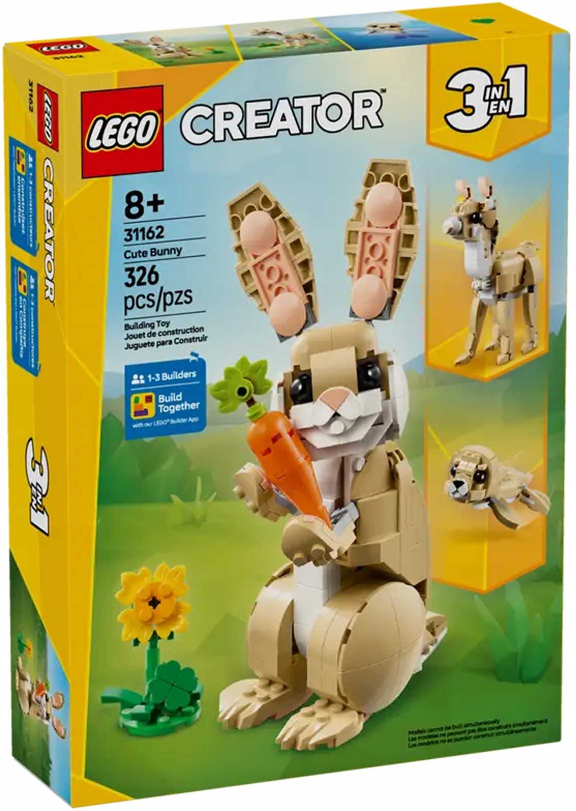 31162 - lego creator - uroczy króliczek