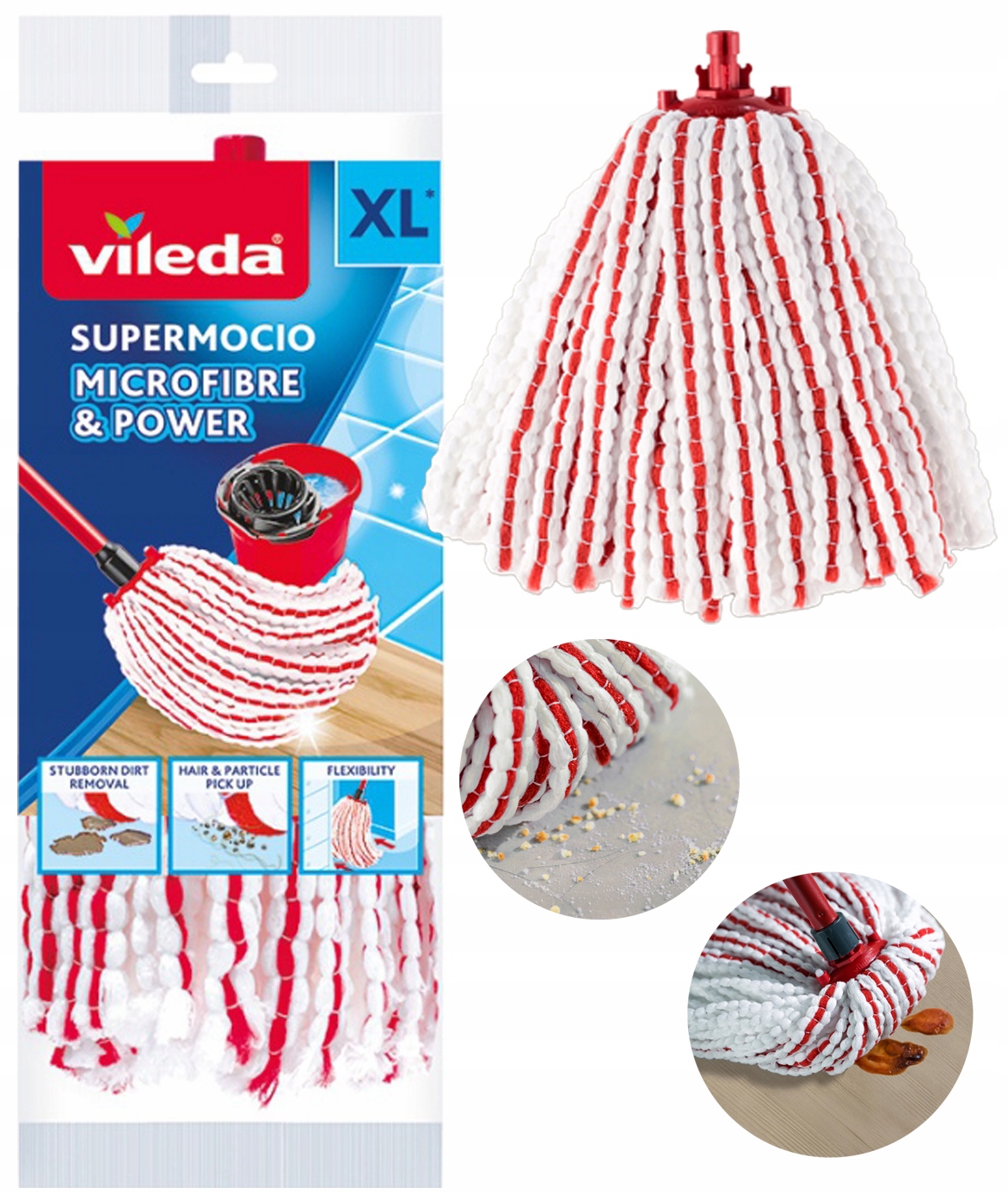 wkład do mopa vileda microfibre & power