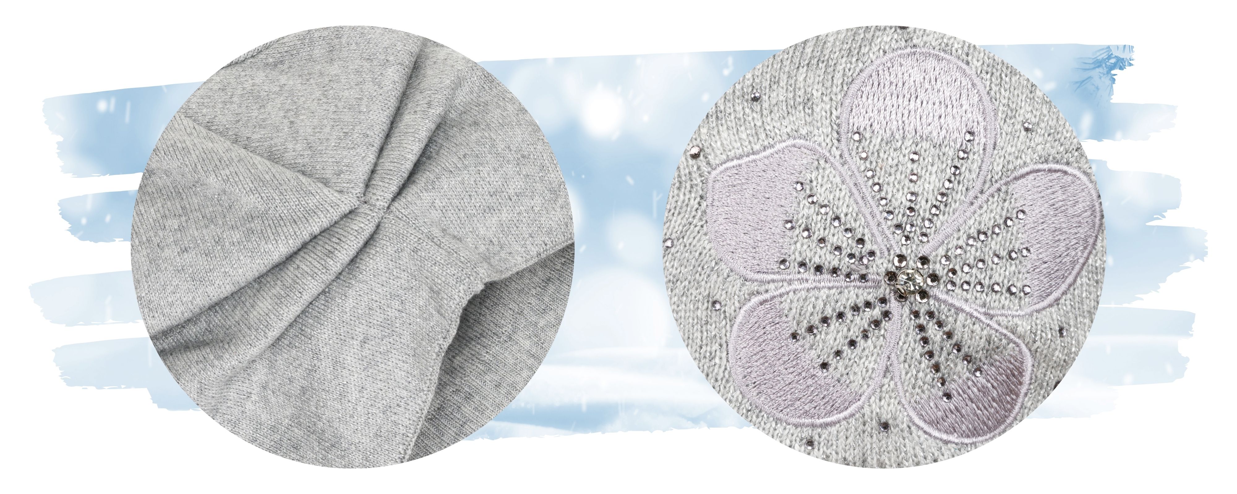 czapka ptn hat-02-7514 grey