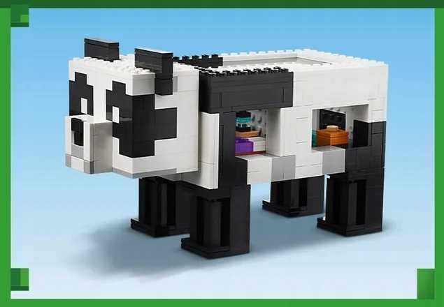 21245 - lego minecraft - rezerwat pandy