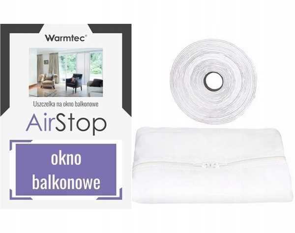 uszczelka okienna do klimatyzatora (balkonowa) warmtec airstop