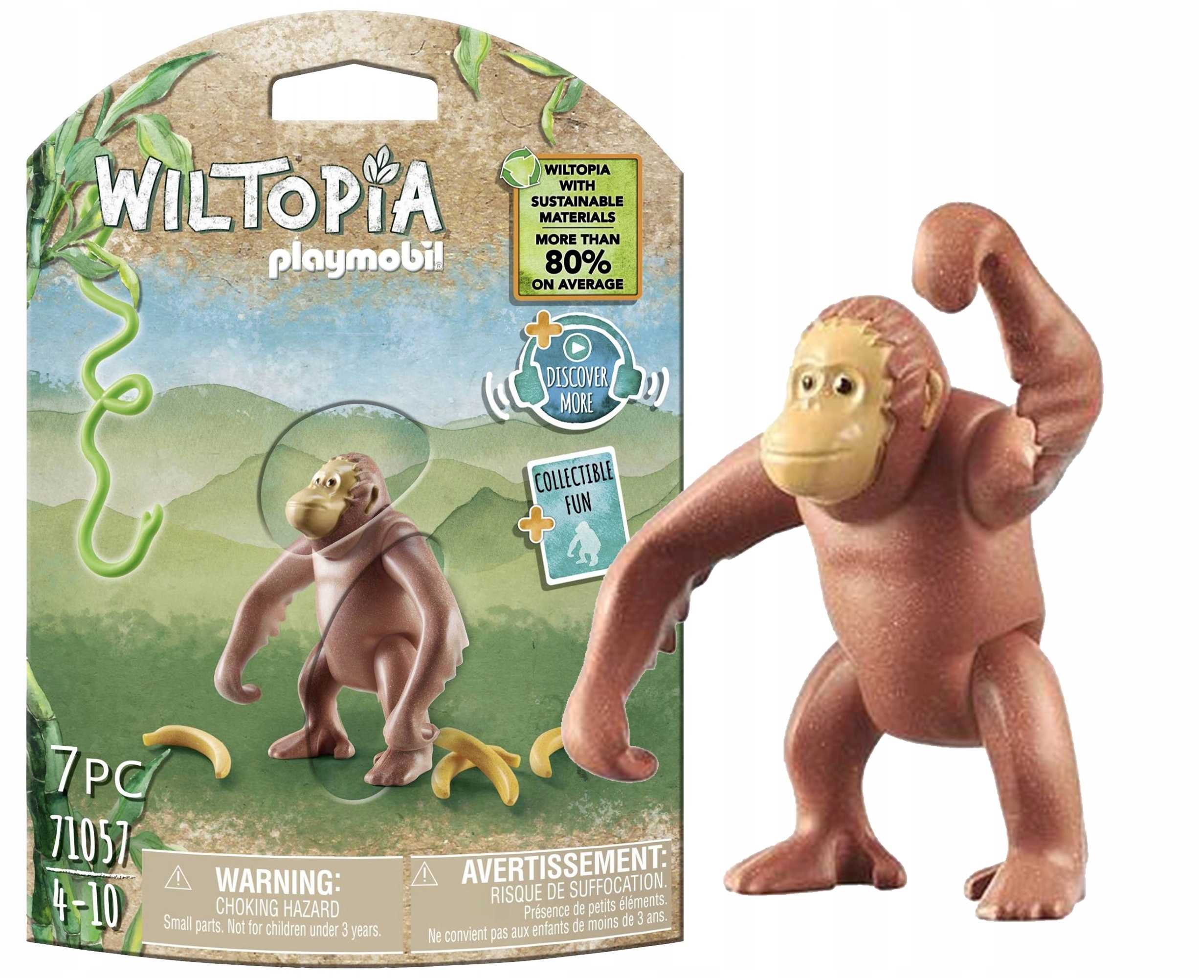 playmobil - 71057 - wiltopia orangutan