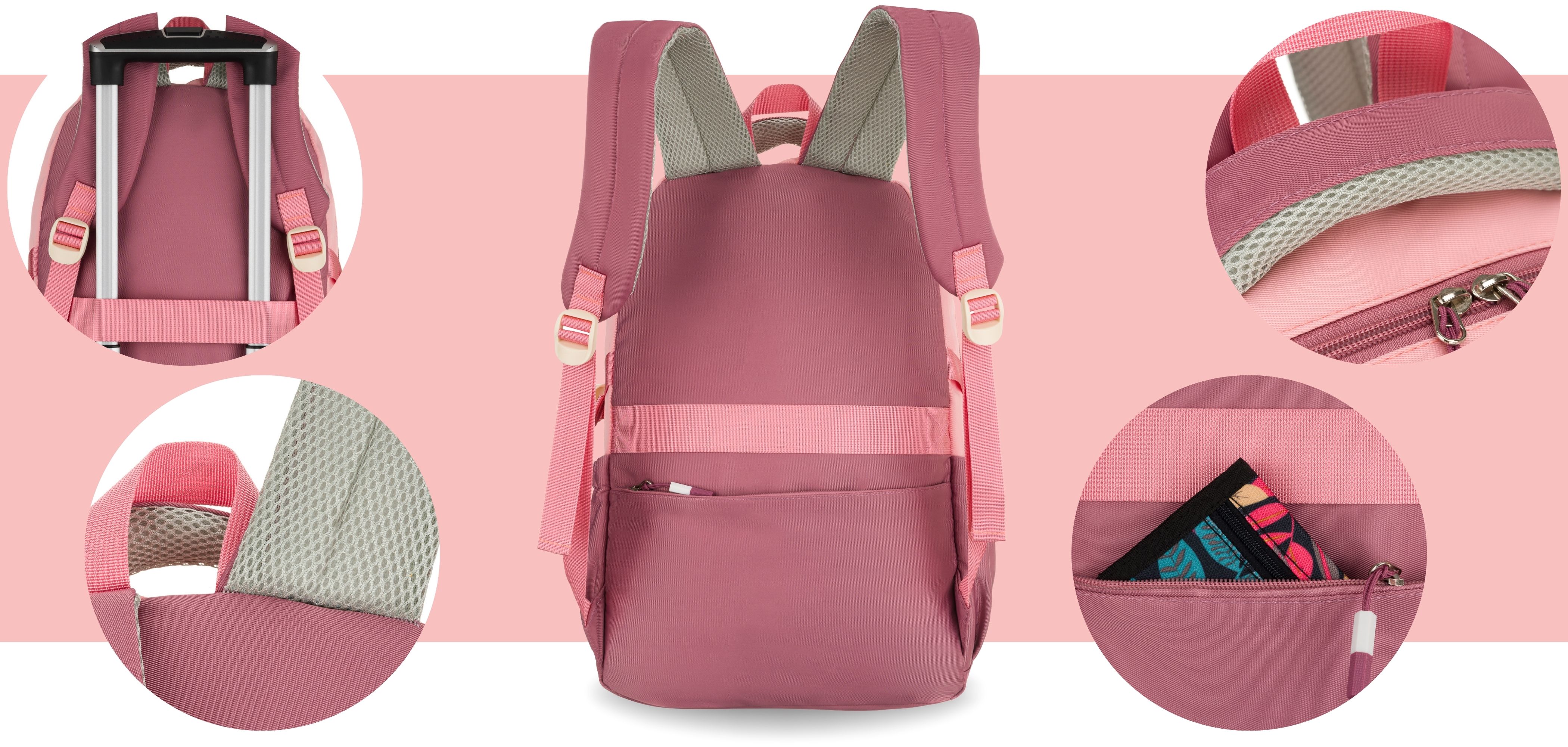 plecak ptn 8610-1327 pink