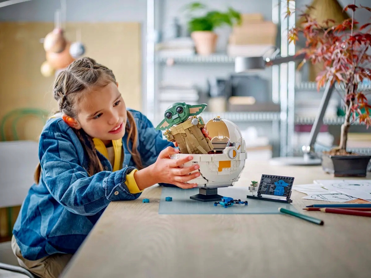 75403 - lego star wars - grogu™ w wózku