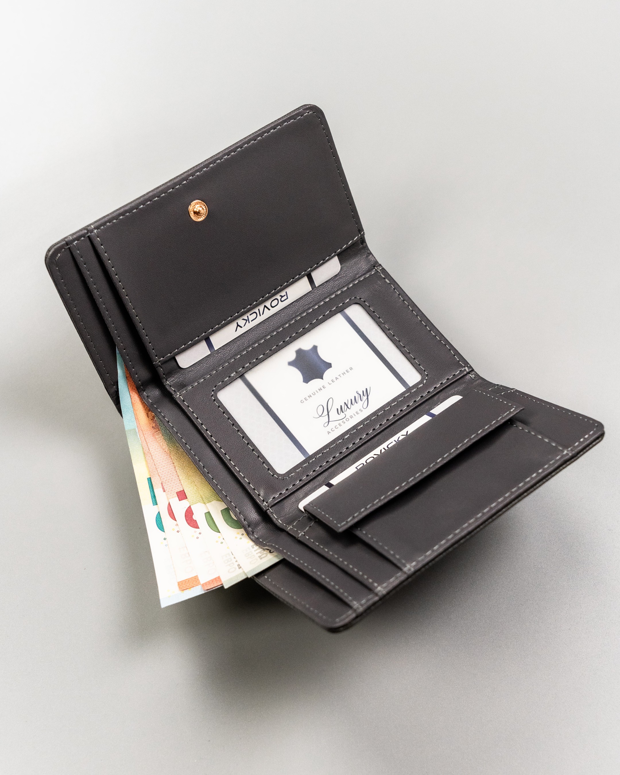 portfel damski pu pp-sf-1077-a-bl-1666 gray