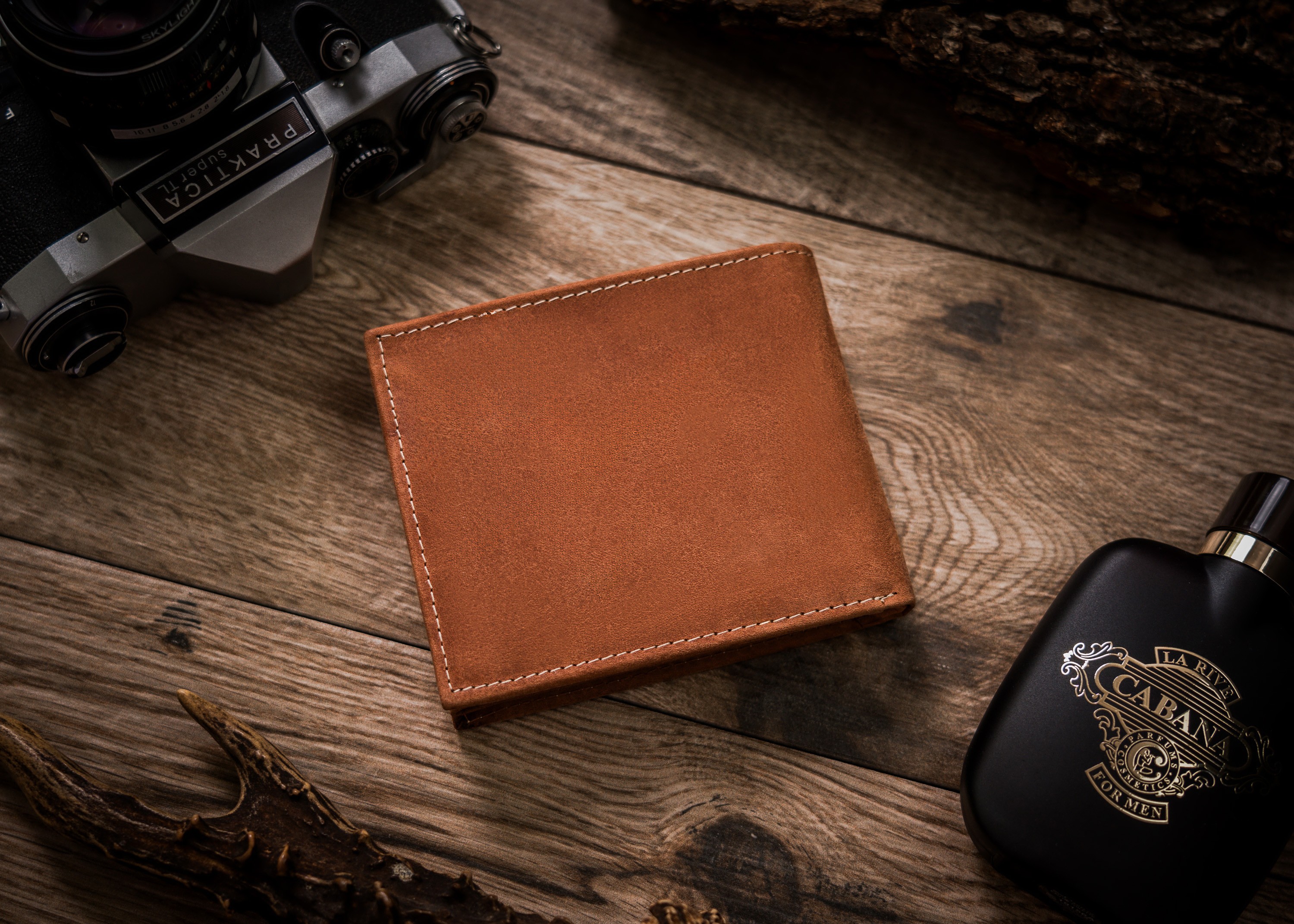 portfel męski skórzany n992-chm-deer-bl cognac