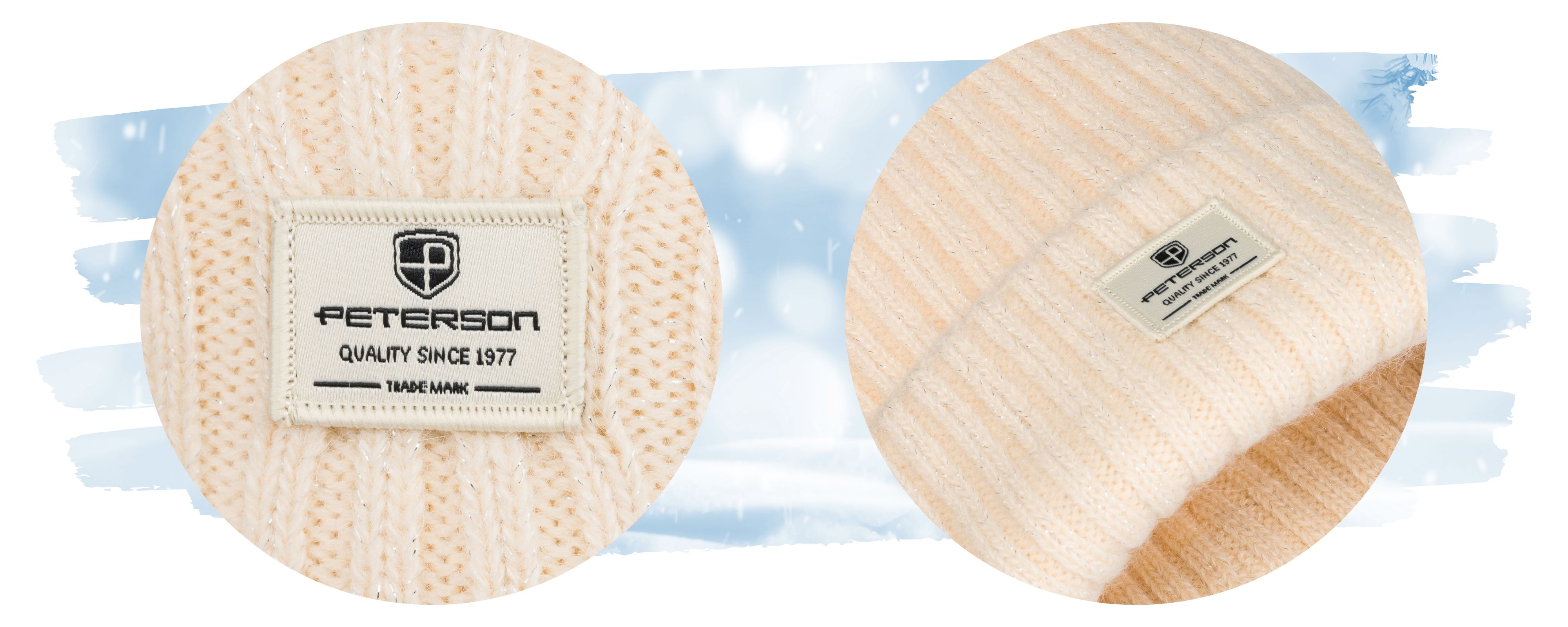 czapka ptn hat-08-7767 beige