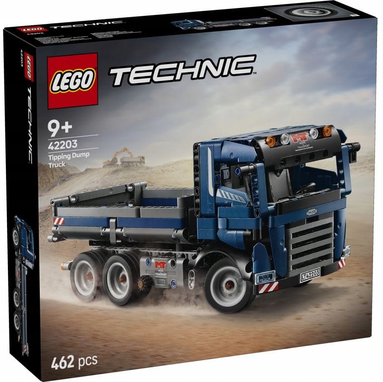 42203 - lego technic - wywrotka z przechylaną skrzynią