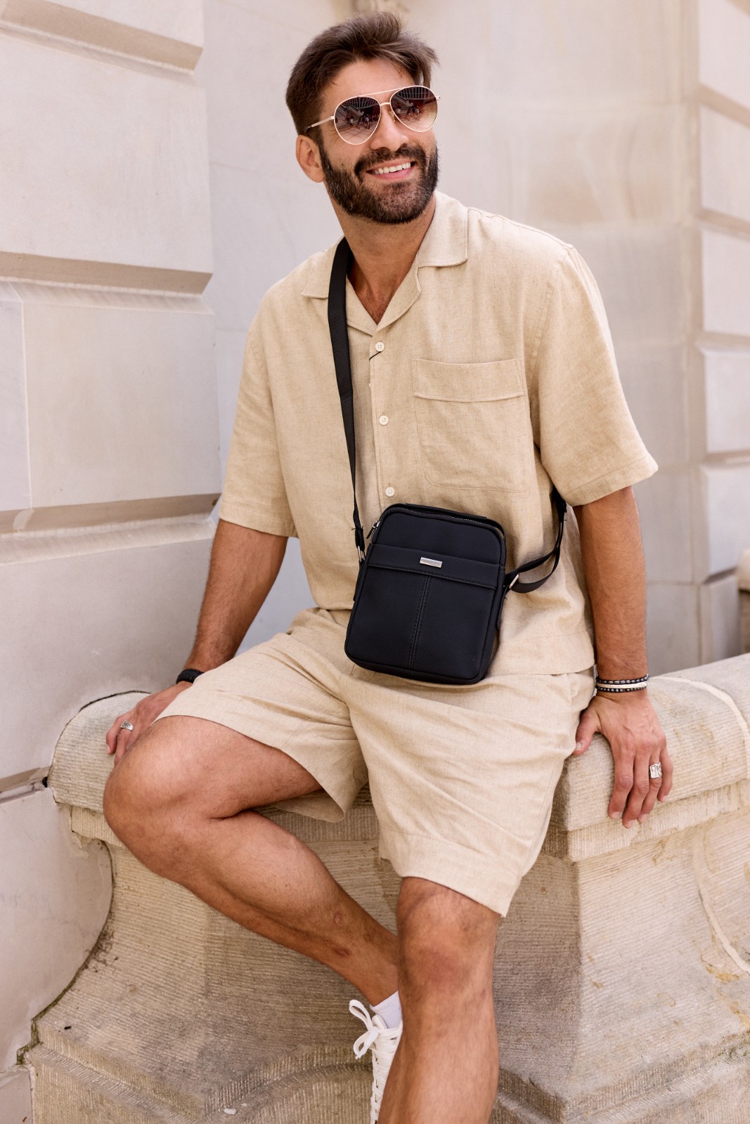 torba męska pu r-e3001-6823 black