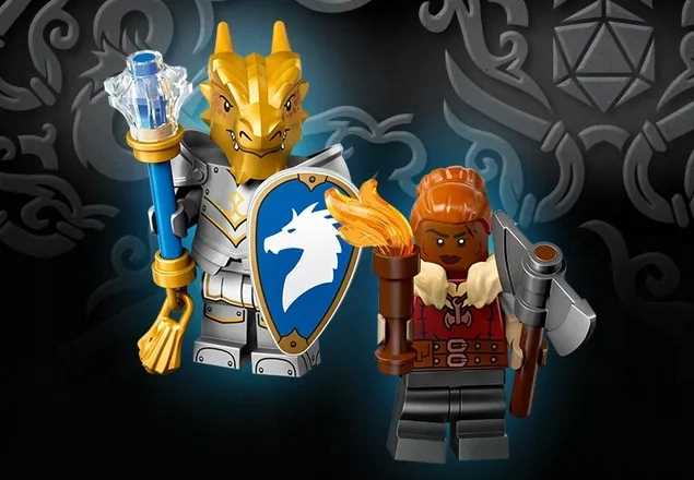71047 - lego minifigures - dungeons & dragons