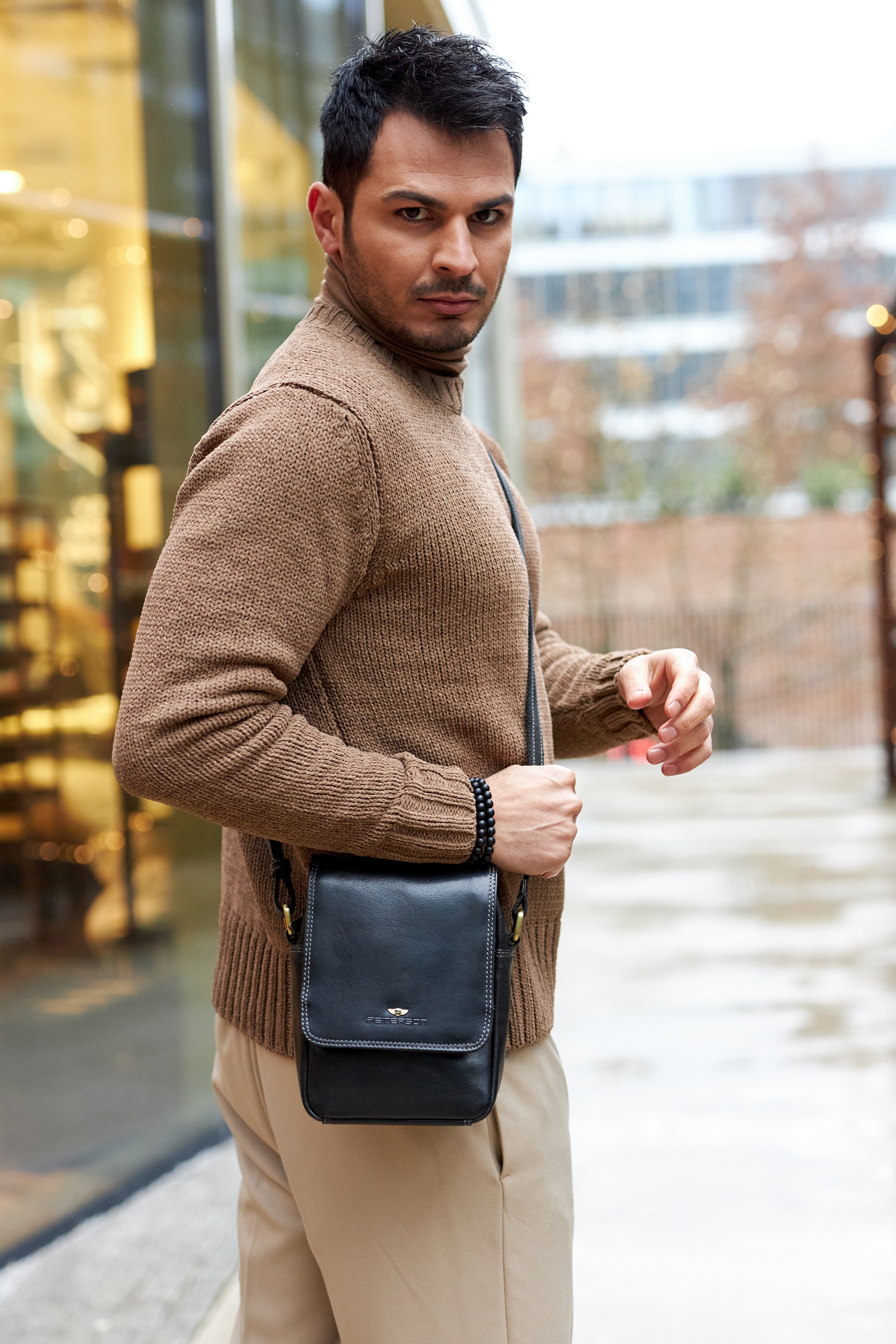 torba skórzana ptn tb-708-com black