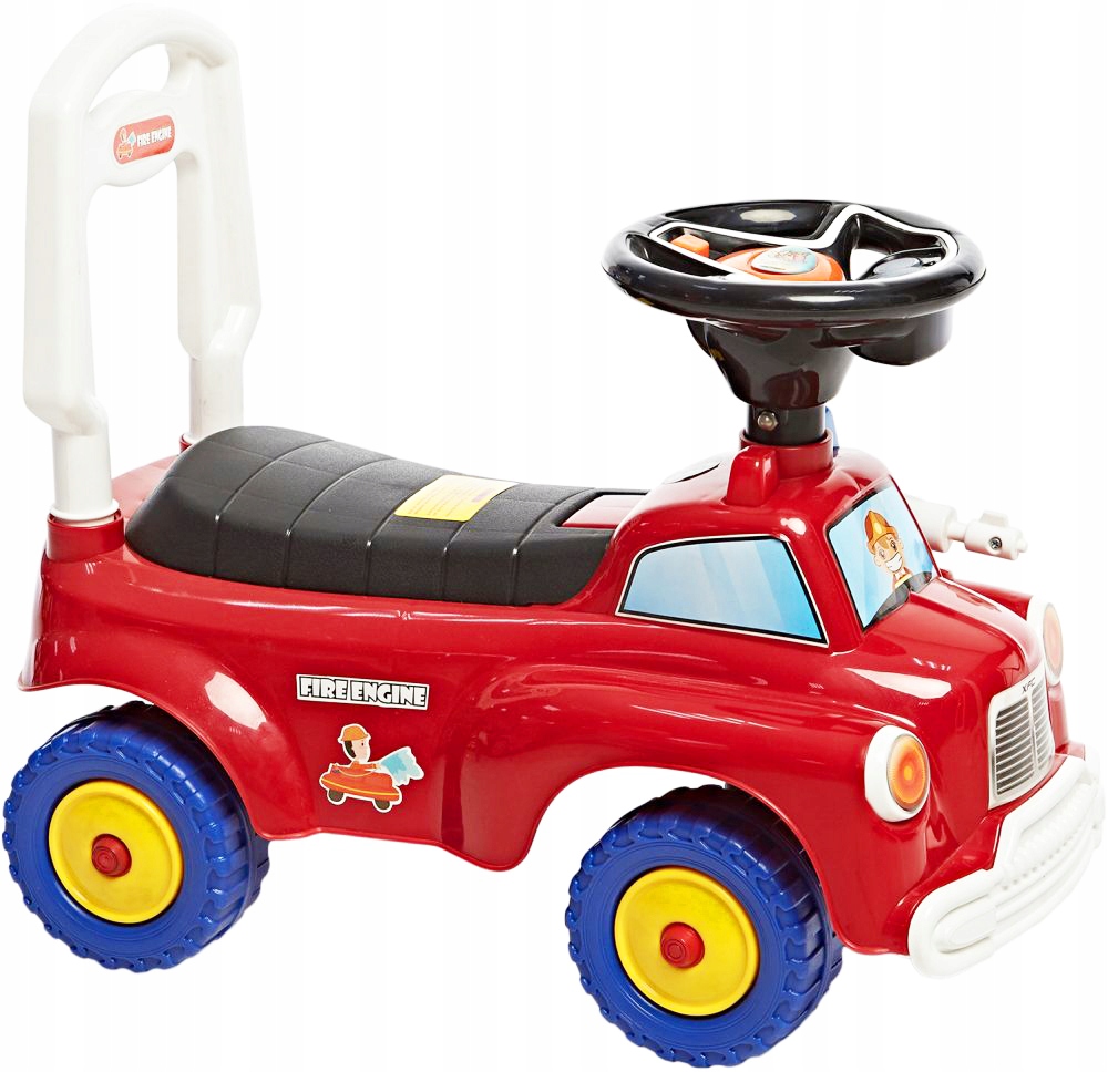 jeździk straż czerwony  7658