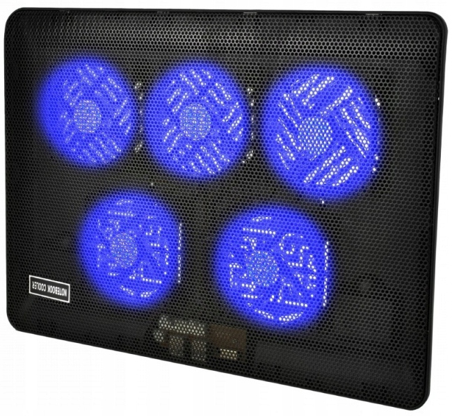 podstawka chłodząca pod laptopa 5 wentylatorów