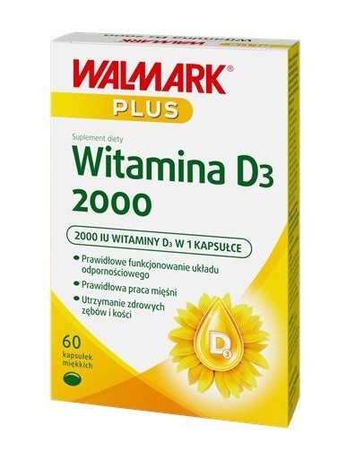 witamina d3 forte 2000j.m walmark 60 kapsułek