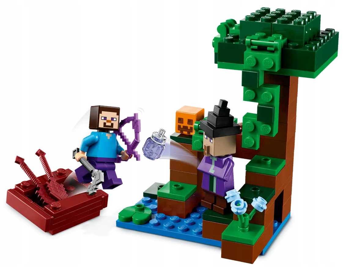 21248 - lego minecraft - dyniowa farma