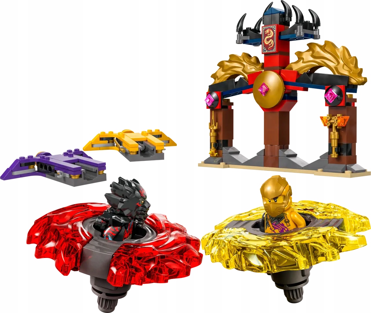 71826 - lego ninjago - smocze spinjitzu — zestaw bitewny