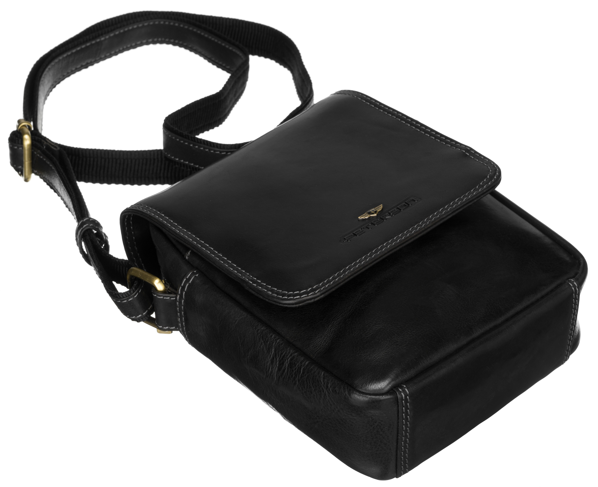 torba skórzana ptn tb-708-com black