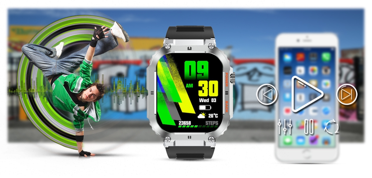 smartwatch gravity gt6-5