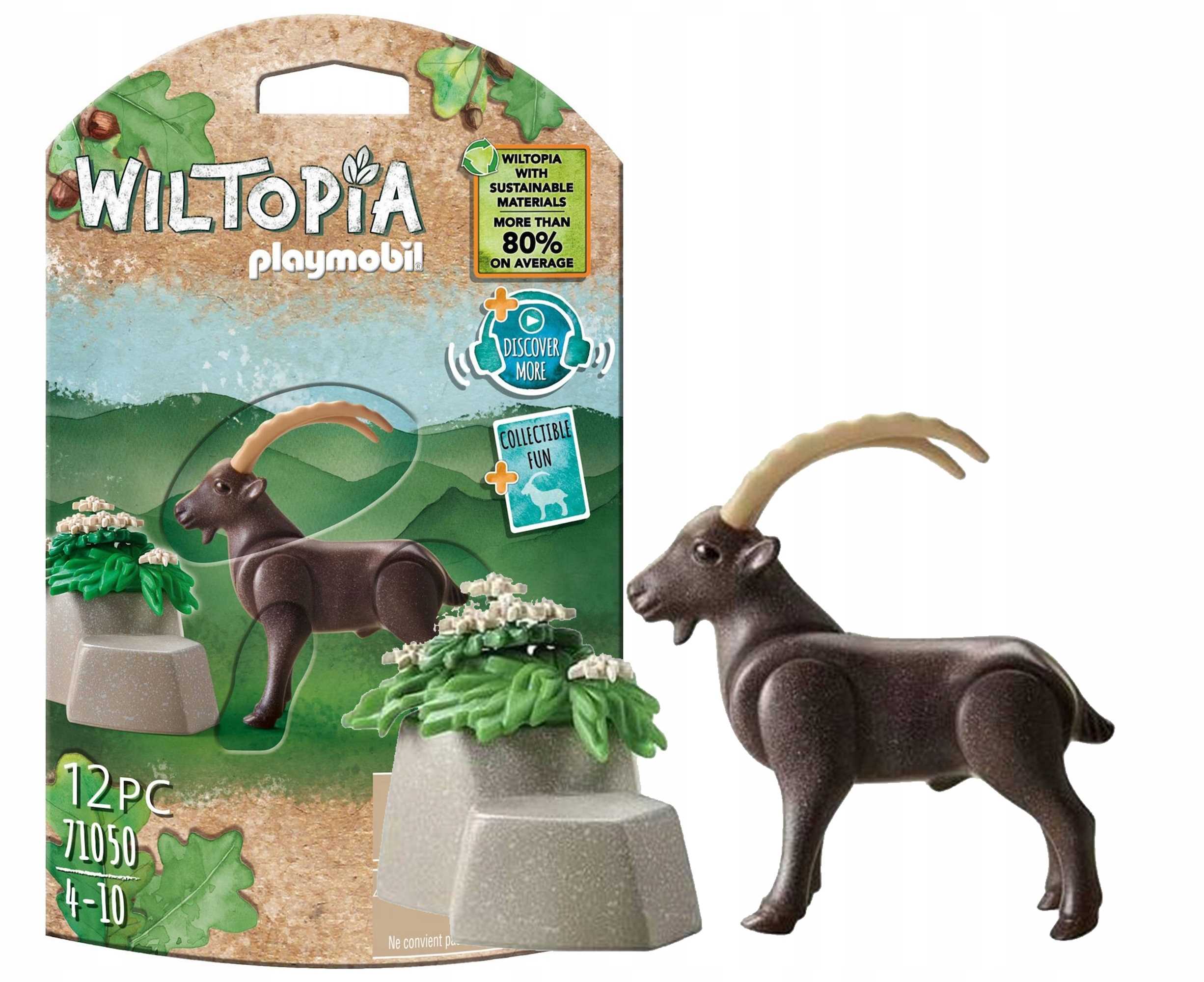 playmobil - 71050 - wiltopia koziorożec