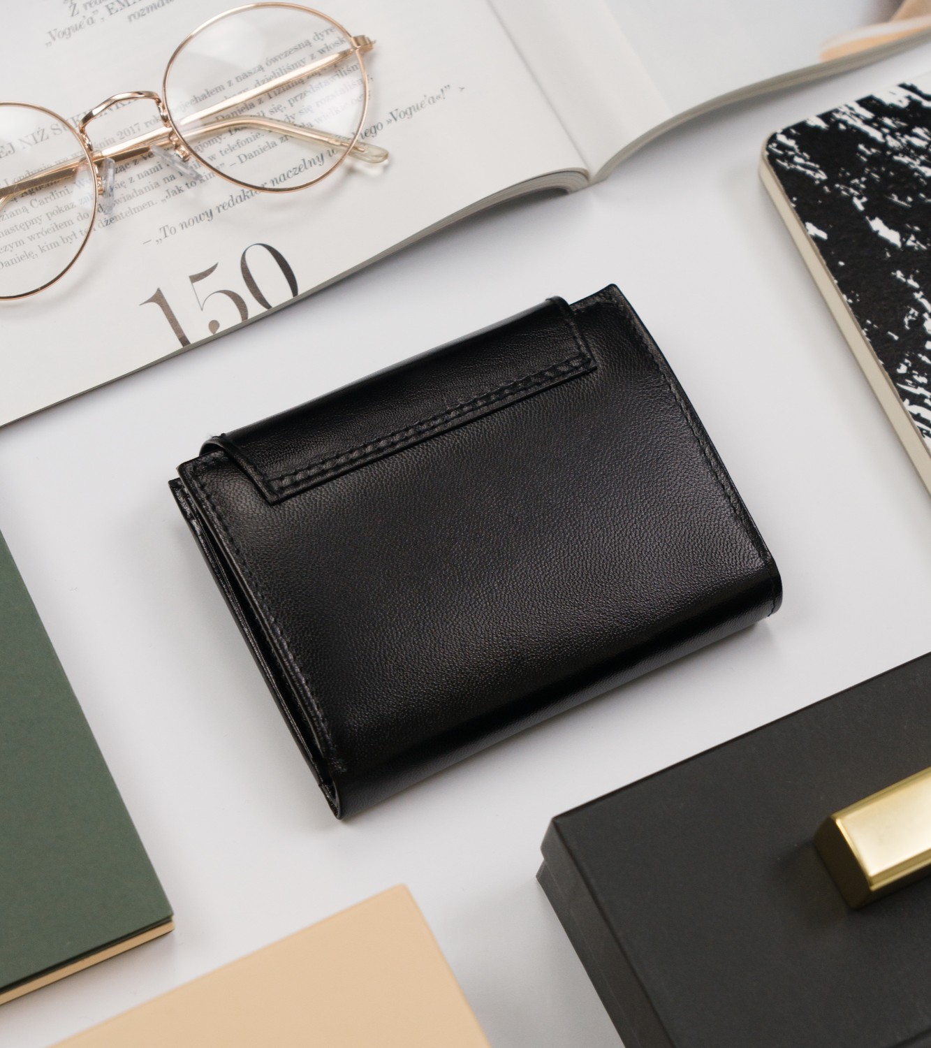 portfel damski ptn rd-357-ngv-m-4079 black