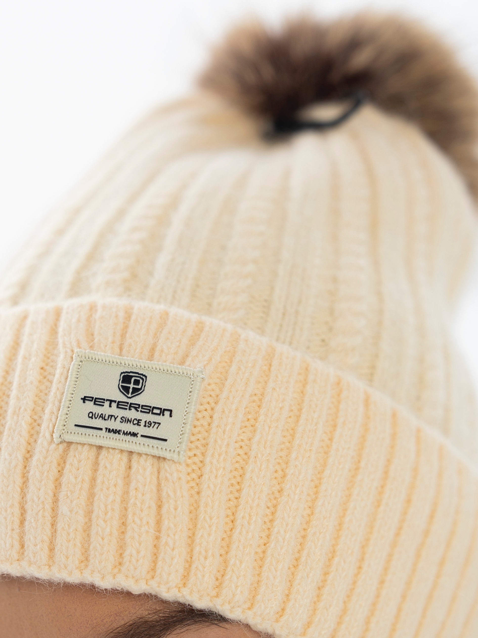 czapka ptn hat-07-7729 beige